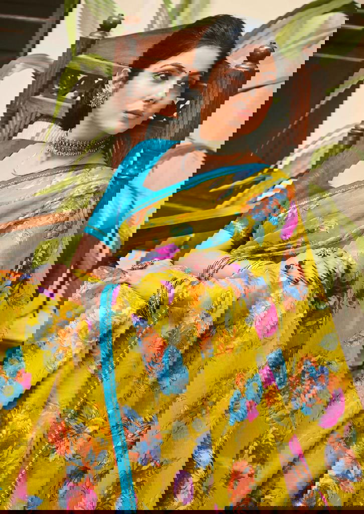 Lt Akshara Printed Ethnic Wear Wholesale Chiffon Sarees